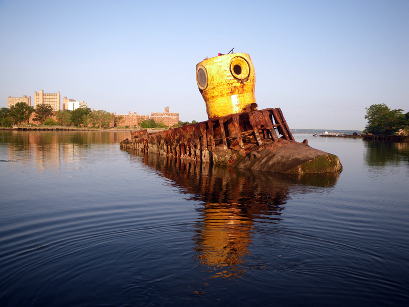 Some of the most interesting parts of New York City are underwater